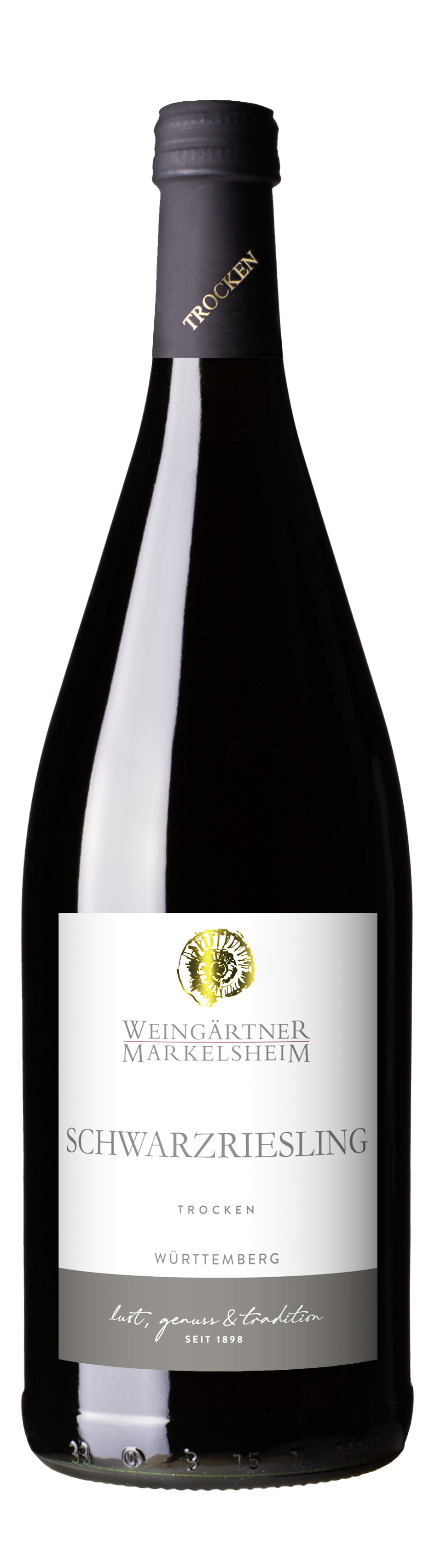 Schwarzriesling trocken 1L