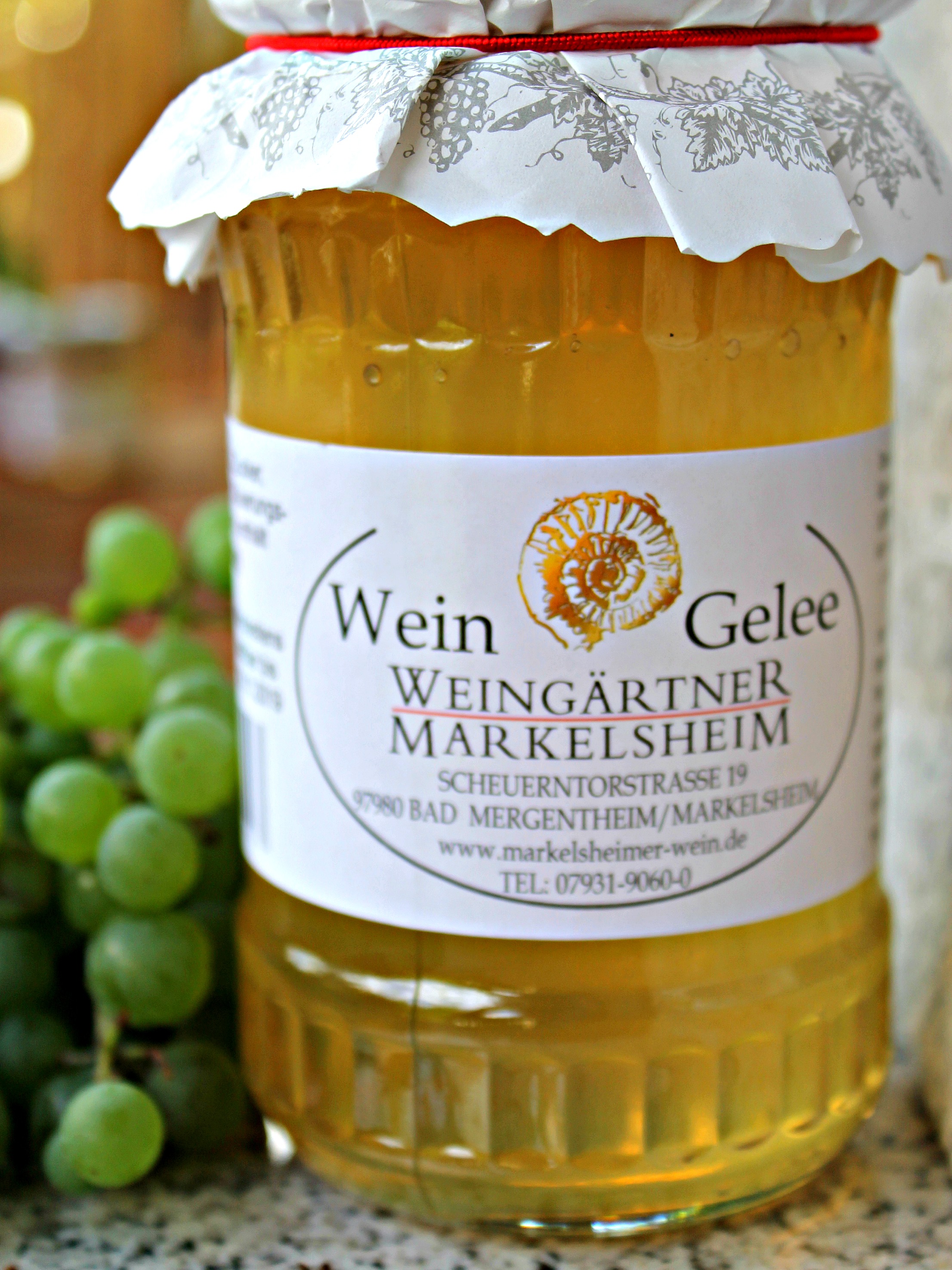 Weingelee - weiß 400g