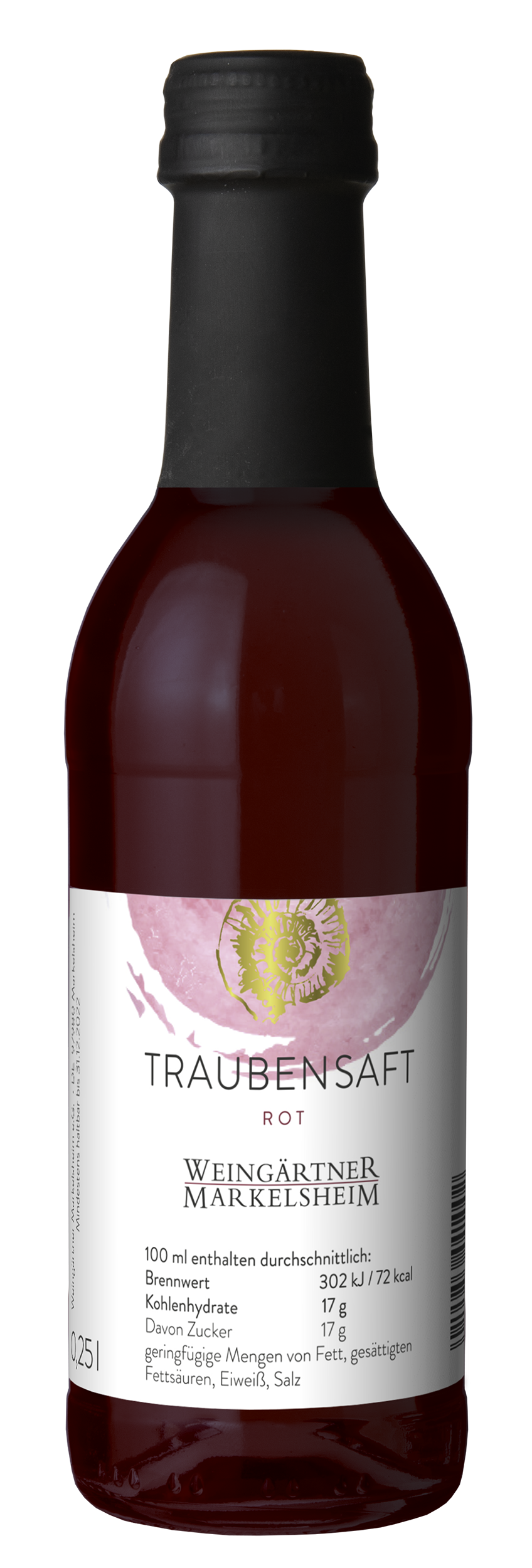 Traubensaft rot 0,25L