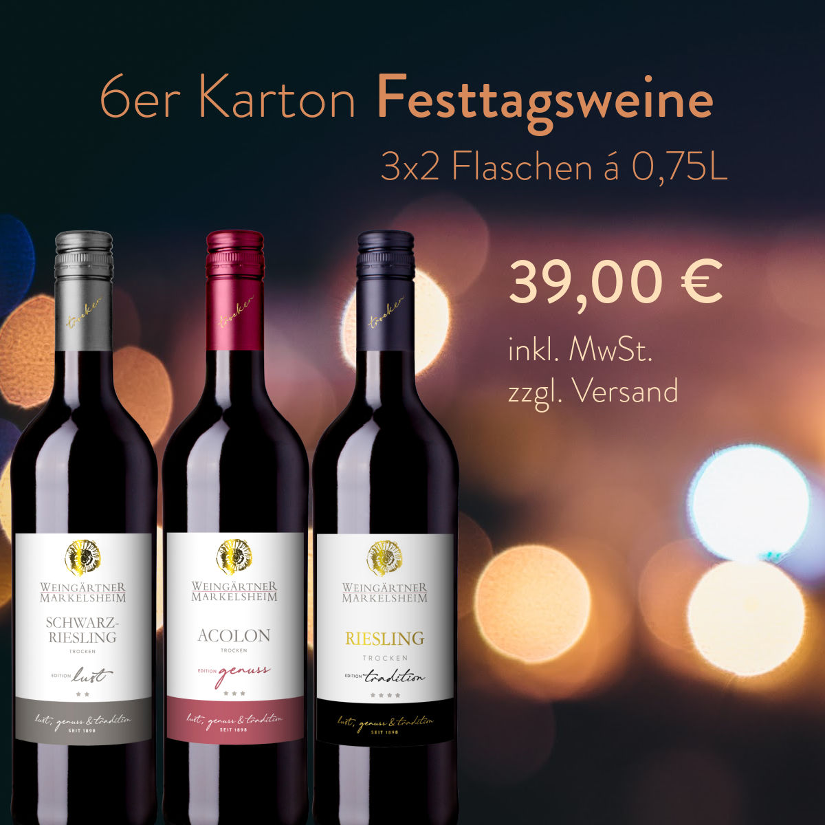 Angebot Festtagsweine 2026