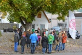 Start an der Weingärtnergenossenschaft in Markelsheim